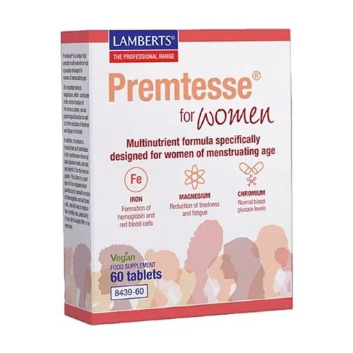 Lamberts Premtesse Συμπλήρωμα για την Εμμηνόπαυση 60 ταμπλέτες