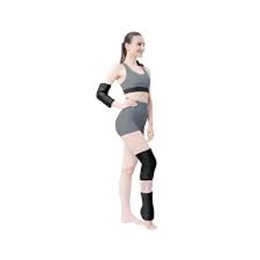 Anatomic Help Cool Gel Επίθεμα Αγκώνα Γονάτου Καρπού 1981 Μαύρο Medium 1 τμχ  Κάτω Ακρα