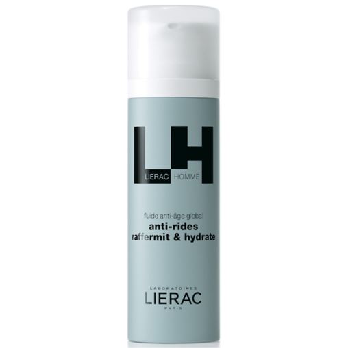 Lierac Homme Global Anti-Aging Fluid Λεπτόρρευστη Κρέμα με Ολοκληρωμένη Αντιγηραντική Δράση 50ml