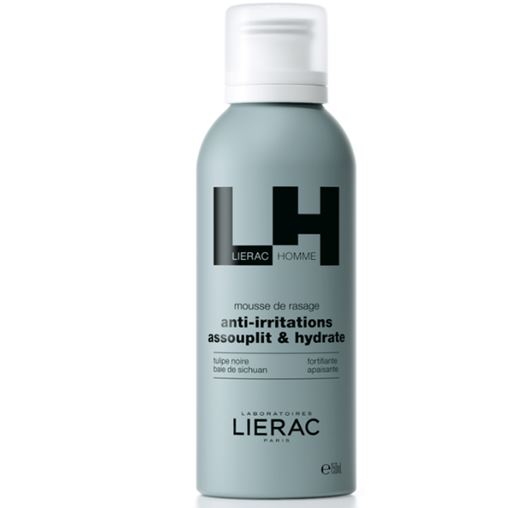 Lierac Homme Anti-Irritations Shaving Foam Αφρός Ξυρίσματος Κατά των Ερεθισμών 150ml