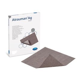 Hartmann Αποστειρωμένα Αυτοκόλλητα Επιθέματα Atrauman Ag 10x10cm 10τμχ HARTMANN Αυτοκόλλητα Επιθέματα Μικροτραυμάτων