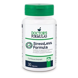Doctor's Formulas Stressless Formula Συμπλήρωμα για το Άγχος 30 κάψουλες DOCTORS FORMULA Ύπνος-Στρες & Ψυχολογία