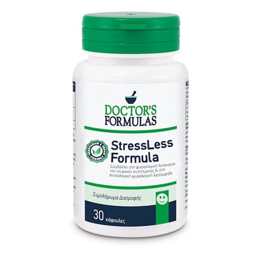Doctor's Formulas Stressless Formula Συμπλήρωμα για το Άγχος 30 κάψουλες