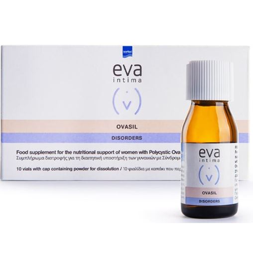 Eva Intima Ovasil Disorders Συμπλήρωμα Για Σύνδρομο Πολυκυστικών Ωοθηκών 10 φιαλίδια
