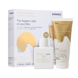Korres Promo Aegean Bronze Eau De Parfum 50ml & Aegean Bronze Luminous Body Perfecter 200ml KORRES Πακέτα