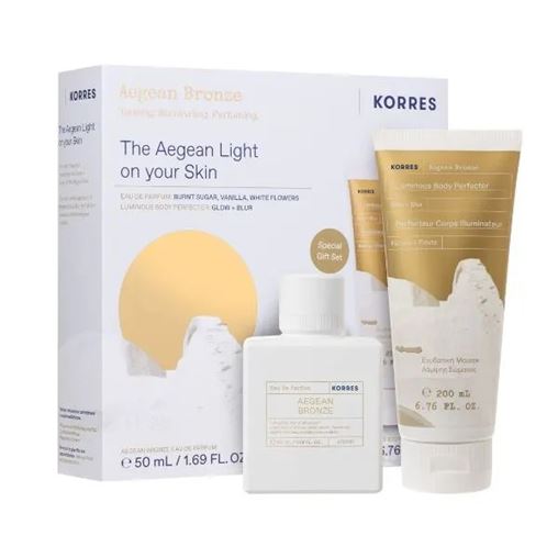 Korres Promo Aegean Bronze Eau De Parfum 50ml & Aegean Bronze Luminous Body Perfecter 200ml