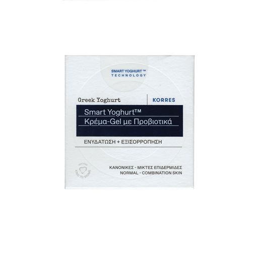 Korres Greek Yoghurt Smart Probiotic Gel-Cream Ενυδατική Κρέμα Προσώπου με Προβιοτικά, 40ml