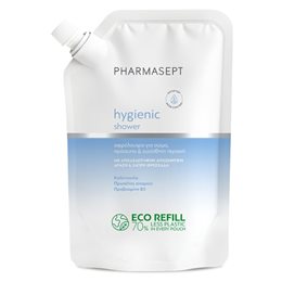 Pharmasept Hygienic Shower Refill Aνταλλακτικό Αφρόλουτρο για Σώμα, Πρόσωπο & Ευαίσθητη Περιοχή 900m PHARMASEPT Αφρόλουτρα