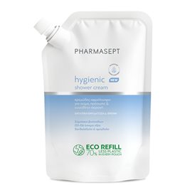 Pharmasept Hygienic Shower Cream Refill Aνταλλακτικό Κρεμώδες Αφρόλουτρο Για Ενυδάτωση & Θρέψη 900ml PHARMASEPT Αφρόλουτρα