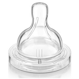 Philips Avent Θηλές Σιλικόνης Μεταβλητής Ροής 3m+ 2 τεμάχια AVENT Θηλές