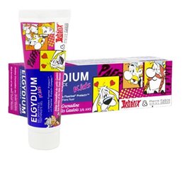 Elgydium Kids Asterix Παιδική Οδοντόκρεμα 1000ppm με Γεύση Κόκκινα Μούρα για 3-6 Ετών 50ml ELGYDIUM Οδοντόκρεμες