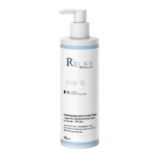 Relife U-Life 10 Moisturising Body Cream Ενυδατική Κρέμα Σώματος για το Ξηρό Δέρμα 400 ml