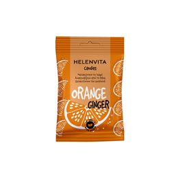 Helenvita Candies Καραμέλες με Πορτοκάλι & Τζίντζερ 20τμχ HELENVITA Καραμέλες