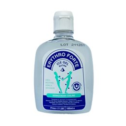 Erythro Forte Ice Gel Extra Αναλγητικό Gel Κρυοθεραπείας για Άμεση Χαλάρωση των Μυών 100ml ERYTHROFORTE Πόνοι Μυών & Αρθρώσεων