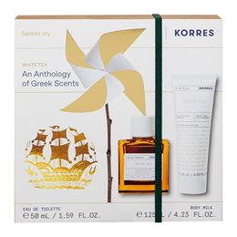 Korres Promo White Tea Eau De Toilette Άρωμα, 50ml & White Tea Γαλάκτωμα Σώματος, 125ml KORRES Πακέτα