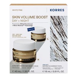 Korres Promo Λευκή Πεύκη Κρέμα Ημέρας για Ξηρές-Πολύ Ξηρές Επιδερμίδες 40ml & Κρέμα Νύχτας 15ml KORRES Πακέτα