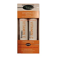 Power Health Vitamin C 1000mg με Στέβια 2x20 Αναβράζοντα Δισκία POWER Ανοσοποιητικό