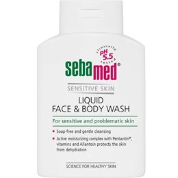 Sebamed Liquid Face and Body Wash Προσώπου και Σώματος 200ml SEBAMED Αφρόλουτρα