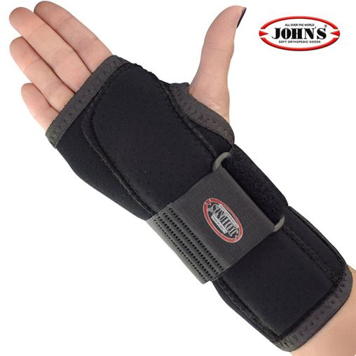John's Πηχεοκαρπικός Νάρθηκας Neoprene Δεξιός 120115 Μαύρο Large 1τμχ