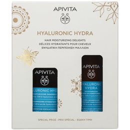 Apivita Promo Hyaluronic Hydra Με Σαμπουάν Ενυδάτωσης 250ml & Κρέμα Μαλλιών Για Ενυδάτωση 100ml APIVITA Πακέτα