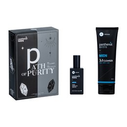 Panthenol Extra Men Promo Pack Path of Purity 3in1 Cleanser 200ml & Eau De Toilette 50ml PANTHENOL EXTRA Gift Ideas