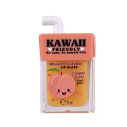 Lip Gloss Kawai Fruits Take Care Peach με Γεύση Ροδάκινο 9ml  Παιδικά Αξεσουάρ