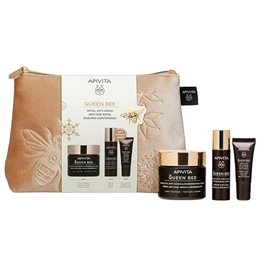 Apivita Queen Bee Routine Σετ Περιποίησης για Αντιγήρανση, Ενυδάτωση & Λάμψη Light 4τμχ APIVITA Πακέτα