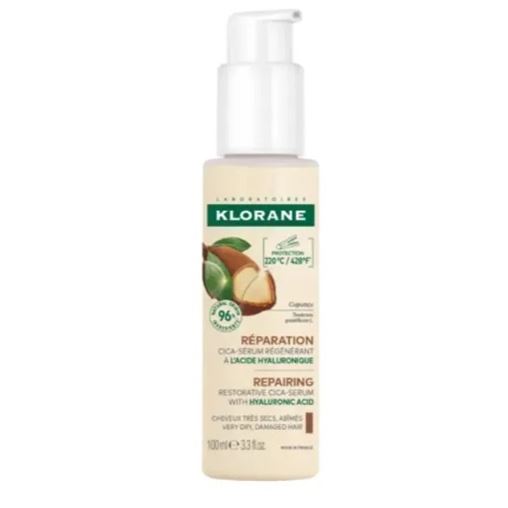 Klorane Cica-Serum Ορός Προστασίας & Επανόρθωσης για Ξηρά-Κατεστραμμένα Μαλλιά 100 ml