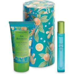 L' Erbolario Beauty Box Gin Botanicals Γυναικείο Σετ με Άρωμα 10ml  Κρέμα Σώματος 75ml  Σετ
