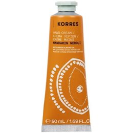 Korres Hand Cream Mandarin Neroli Ενυδατική Κρέμα Χεριών 50ml KORRES Κρέμες Χεριών