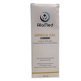AliaMed Arnica Gel Τζελ με Άρνικα & Έλαιο Κάνναβης 100ml  Πόνοι Μυών & Αρθρώσεων