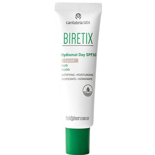 Cantabria Labs Biretix Hydramat Day SPF30 Color Λεπτόρευστη Ενυδατική Κρέμα Ημέρας με Χρώμα 50ml