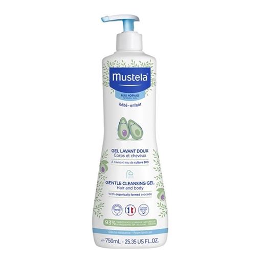Mustela Normal Skin Gentle Cleansing Gel Hair & Body Απαλό Αφροντούς για Σώμα και Μαλλιά 750 ml