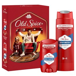 Old Spice Promo Σετ για Άνδρες Whitewater Αποσμητικό Στίκ 50ml & Αφρόλουτρο & Σαμπουάν 250ml OLD SPICE Πακέτα