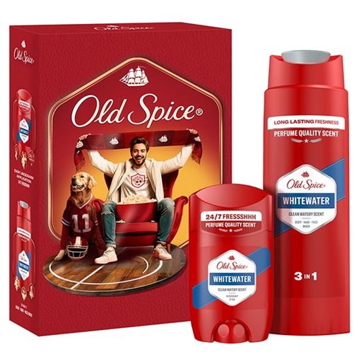 Old Spice Promo Σετ για Άνδρες Whitewater Αποσμητικό Στίκ 50ml & Αφρόλουτρο & Σαμπουάν 250ml