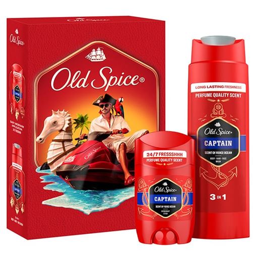 Old Spice Promo Modern Captain Αποσμητικό Στίκ 50ml & Αφρόλουτρο & Σαμπουάν 250ml