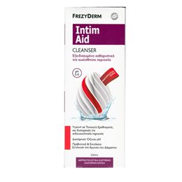 Frezyderm Intim Aid Cleanser για Καθαρισμό για την Ευαίσθητη Περιοχή 200ml FREZYDERM Καθαρισμός-Φροντίδα