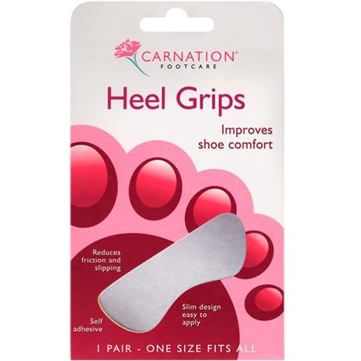 Carnation Heels Grips Αυτοκόλλητα Προστατευτικά για το Πίσω Μέρος του Παπουτσιού 1 Ζεύγος