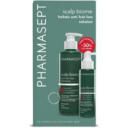 Pharmasept Scalp Biome Πακέτο Anti-Hair Loss Shampoo 400ml & Serum 100ml PHARMASEPT Πακέτα