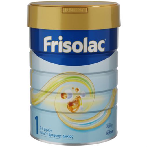 Frisolac 1 Γάλα 1ης Βρεφικής Ηλικίας σε Σκόνη 0-6 μηνών 400 gr
