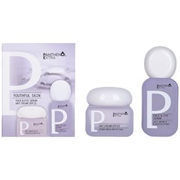 Medisei Panthenol Extra Promo Youthful Skin Face & Eye Serum 30ml & Day Cream Spf15 50ml  Gift Ideas