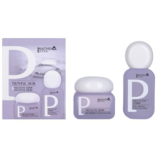 Panthenol Extra Promo Youthful Skin Αντιρυτιδική Κρέμα Ημέρας 50ml & Αντιρυτιδικός Ορός 30ml