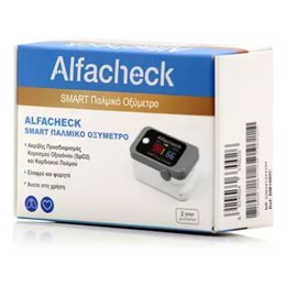 Alfacheck Smart Παλμικό Οξύμετρο 1 τεμάχιο  Οξύμετρα