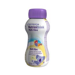 Nutricia Nutrini Drink Multi Fibre με Γεύση Βανίλια 200ml για 12+ μηνών NUTRIDRINK Παιδικά Συμπληρώματα