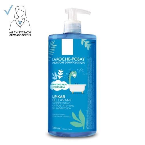 La Roche-Posay Lipikar Gel Lavant Family Size Τζελ Καθαρισμού με Καταπραϋντική Δράση, 1000ml