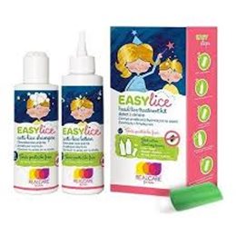 Head Lice Treatment Kit Λοσιόν 125ml + Σαμπουάν 125ml + Χτένι για Κόνιδες EASYLICE Αντιφθειρικά