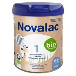 Novalac Bio 1 Βιολογικό Γάλα σε Σκόνη 1ης Βρεφικής Ηλικίας 800 g NOVALAC Βρεφικά Γάλατα