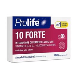 Prolife 10 Forte Συμπλήρωμα με Προβιοτικά 10 κάψουλες PROLIFE Στομάχι-Έντερο