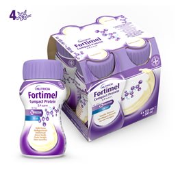 Nutricia Fortimel Compact Protein Vanilla 4 x 125 ml FORTIMEL Ειδική & Υγιεινή Διατροφή
