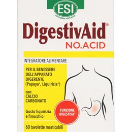 Esi DigestivAid No Acid 60 Chew.tabs ESI Στομάχι-Έντερο